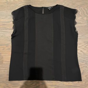 Black Sleeveless Blouse